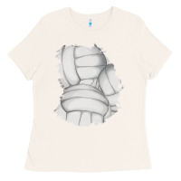 Bone 2 volleyball patch Ladies Tee - AdoDesignShop