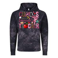 Cloud Black cupids favorite teacher Vintage Hoodie - NancyCooperArtShop