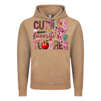 Vintage Coffee cupids favorite teacher Vintage Hoodie - NancyCooperArtShop