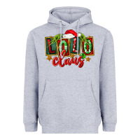 Heather Grey christmas lolo claus Heavyweight Hoodie - FaDigitalArtStudio