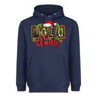 Navy christmas lolo claus Heavyweight Hoodie - FaDigitalArtStudio