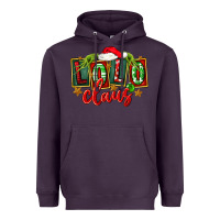 Plum christmas lolo claus Heavyweight Hoodie - FaDigitalArtStudio