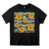 Black sunflower western seamless Heavy Core Tee - AdoDesignShop