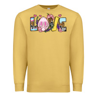 Antique Gold Easter Day Love Easter Premium Sweatshirt - OliviaCreatesArt