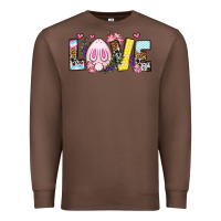 Chestnut Easter Day Love Easter Premium Sweatshirt - OliviaCreatesArt