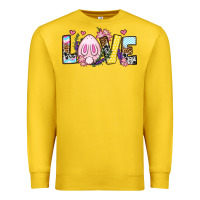 Lemon Easter Day Love Easter Premium Sweatshirt - OliviaCreatesArt