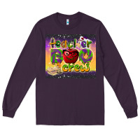 Plum teacher boo crew tumbler Long Sleeve Tee - BarkalooDesign