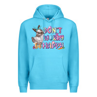 Ocean Blue Don't worry be happy Easter Premium Hoodie - CowGirlArtShop