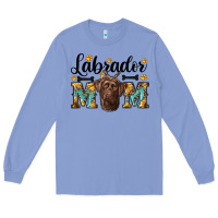 Colony Blue western labrador mom Long Sleeve Tee - RanaPortraitStore