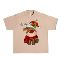 Burro christmas baby deer Urban Heavy Tee - MaliasSmallBusiness