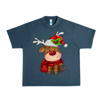 Christmas Baby Deer Urban Heavy Tee | Teevron