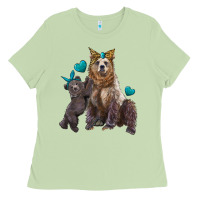 Matcha mama bear and baby bear Ladies Tee - Artiststas