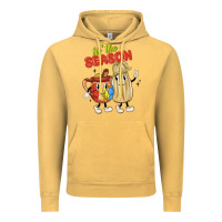 Vintage Mustard tis' the season mexican food Vintage Hoodie - MaliasSmallBusiness