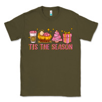 Army Green tis the season Classic Tee - MaliasSmallBusiness