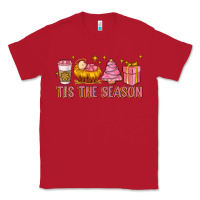 Red tis the season Classic Tee - MaliasSmallBusiness