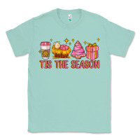 Seafoam tis the season Classic Tee - MaliasSmallBusiness
