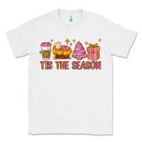 White tis the season Classic Tee - MaliasSmallBusiness