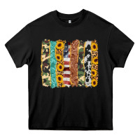 Black western brushstroke Heavy Core Tee - AdoDesignShop