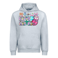 Heather Grey happy easter nurse Urban Hoodie - CowhideDigitalArt