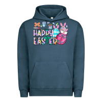 Pigment Midnight Navy happy easter nurse Urban Hoodie - CowhideDigitalArt