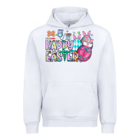 White happy easter nurse Urban Hoodie - CowhideDigitalArt