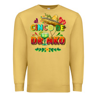 Antique Gold Cinco de drinko Premium Sweatshirt - FaDigitalArtStudio