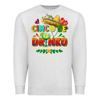 Oatmeal Heather Cinco de drinko Premium Sweatshirt - FaDigitalArtStudio