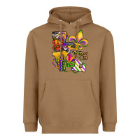 Toasted Coconut louisiana map love Heavyweight Hoodie - OliviaCreatesArt