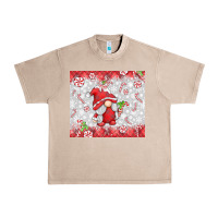 French Oak candy cane gnome Urban Heavy Tee - MaliasSmallBusiness