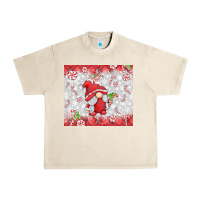 Sandshell candy cane gnome Urban Heavy Tee - MaliasSmallBusiness
