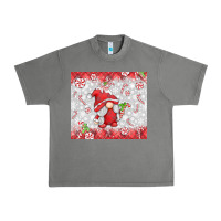 Tornado candy cane gnome Urban Heavy Tee - MaliasSmallBusiness