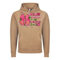 Vintage Coffee crocin' around the christmas tree Vintage Hoodie - MaliasSmallBusiness