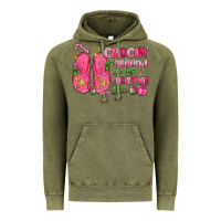 Vintage Olive crocin' around the christmas tree Vintage Hoodie - MaliasSmallBusiness