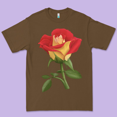 Ketchup And Mustard Rose Premium Tee Designed By Lillyallendesigns