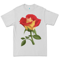 Dove Grey Ketchup And Mustard Rose Premium Tee - LillyAllenDesigns