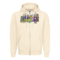 Sandshell nurse mardi gras Zipper Hoodie - CowGirlArtShop