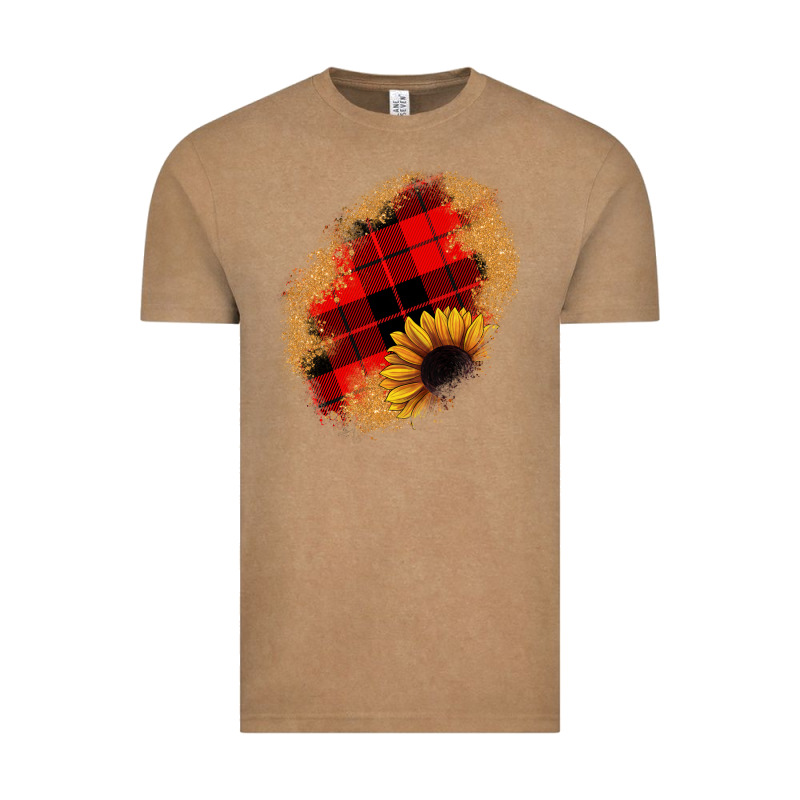 Sunflower Christmas Patch Vintage Tee by JahusDesignShop | Teevron