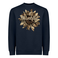 Thankful Sunflower Heavyweight Sweatshirt | Teevron
