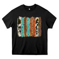 Black western brushstroke Heavy Core Tee - AdoDesignShop