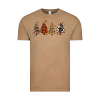 Vintage Coffee howdy christmas trees Vintage Tee - MaliasSmallBusiness