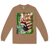 Toasted Coconut merry christmas  statue of liberty Long Sleeve Tee - BarkalooDesign