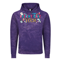 Cloud Purple patient care tech Vintage Hoodie - MaliasSmallBusiness