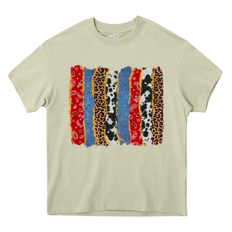 Western Brushstroke Heavy Core Tee by AdoDesignShop | Teevron