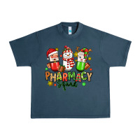 Midnight Navy christmas pharmacy squad Urban Heavy Tee - MaliasSmallBusiness