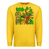 Lemon St. Patrick's too cute to pinch Premium Sweatshirt - OliviaCreatesArt
