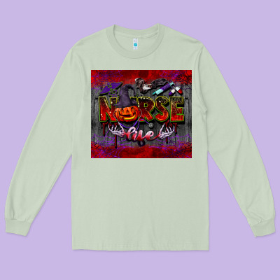 Nurse Life  Tumbler Long Sleeve Tee Designed By Barkaloodesign