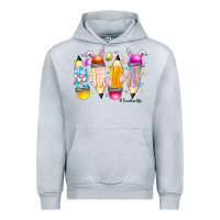 Heather Grey Easter Teacher Life Urban Hoodie - CowhideDigitalArt