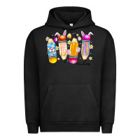 Pigment Black Easter Teacher Life Urban Hoodie - CowhideDigitalArt