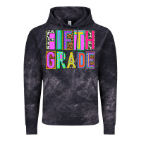 Cloud Black fifth grade Vintage Hoodie - NancyCooperArtShop