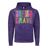Cloud Purple fifth grade Vintage Hoodie - NancyCooperArtShop